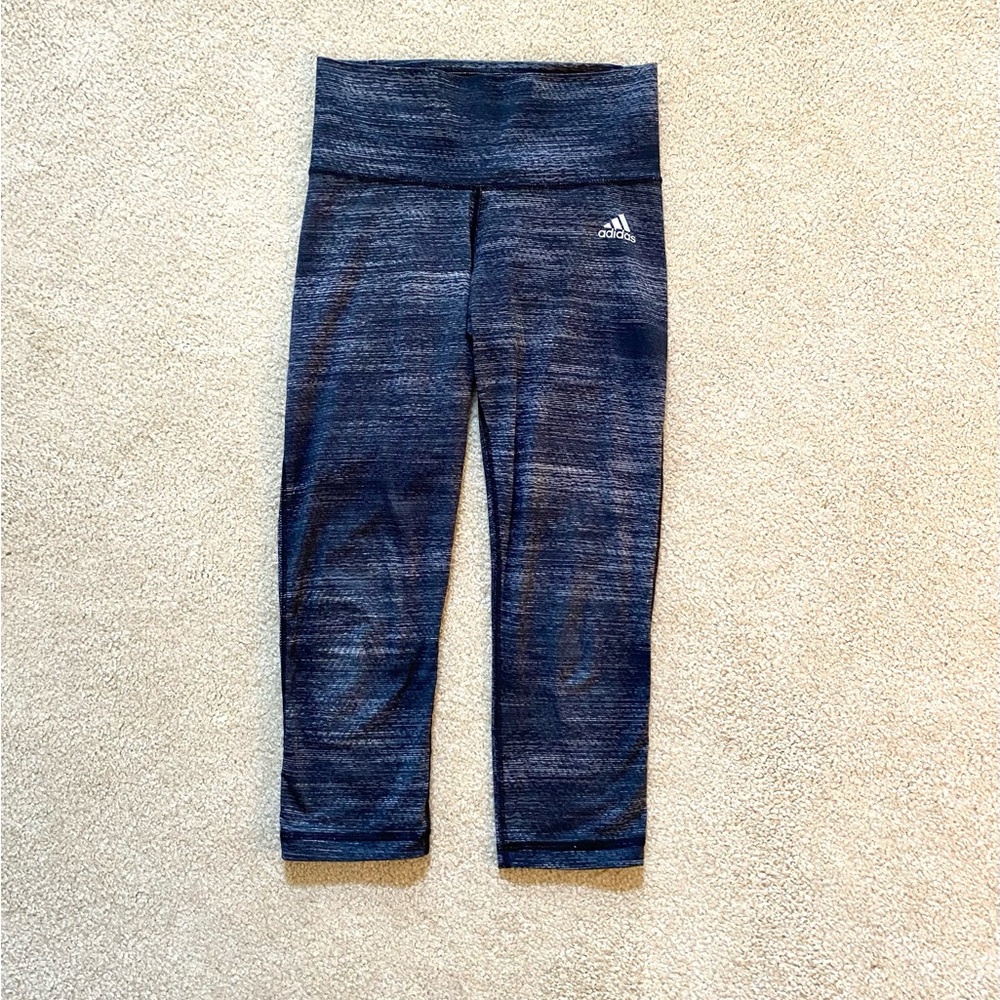 Adidas Climalite Mid-rise Cropped Leggings